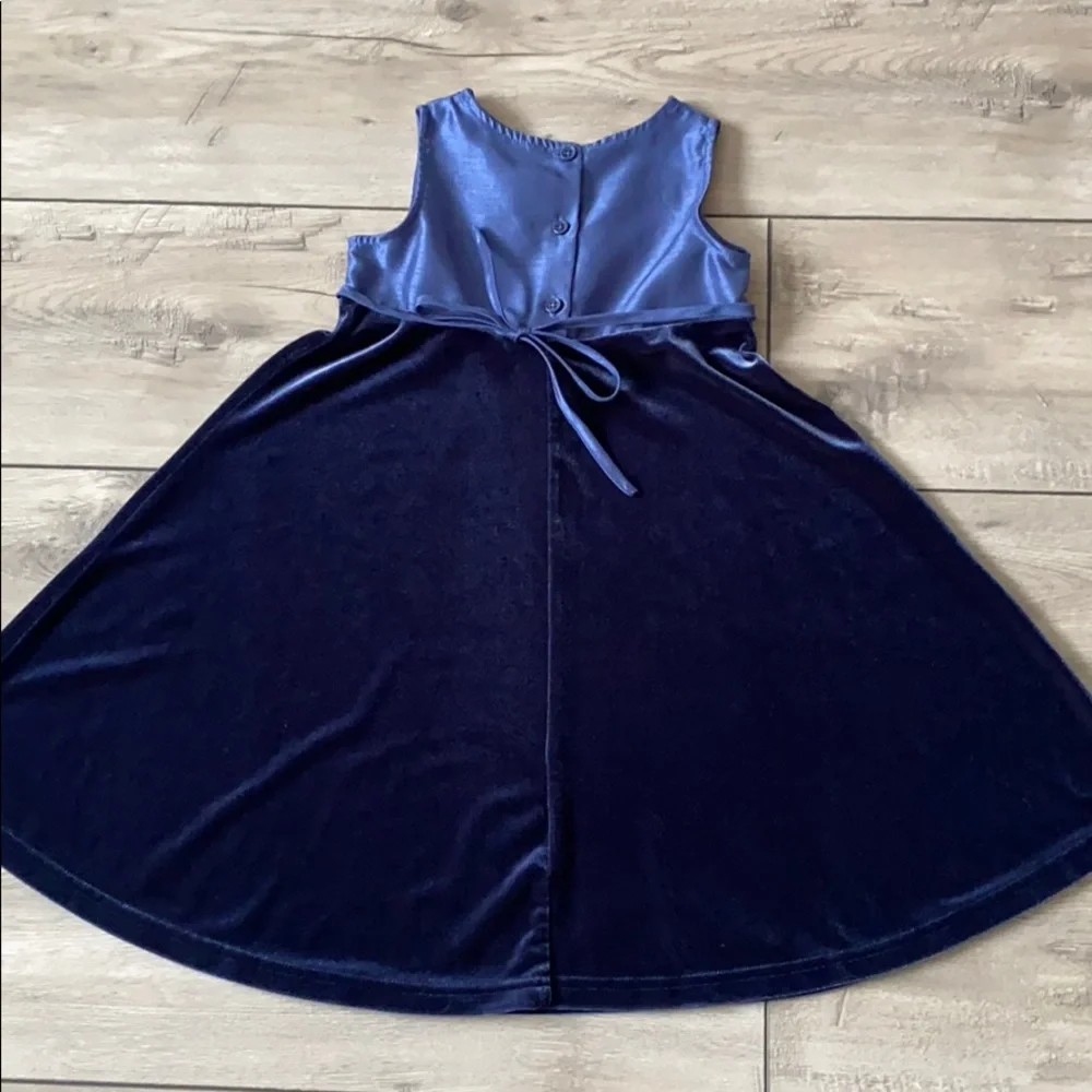 George Girl Holiday Velvet Dress Size 5